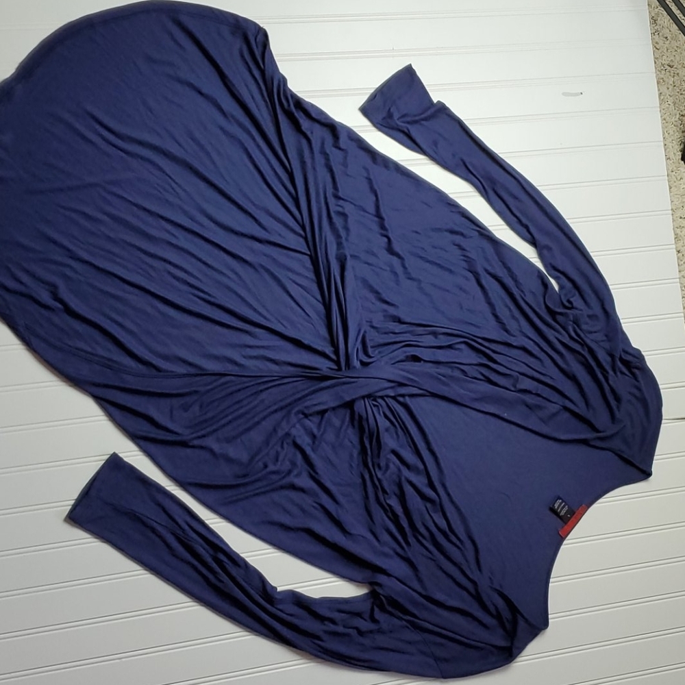High Low Twist front top